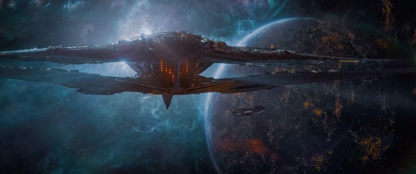 Корабль ТАНОСА Марвел