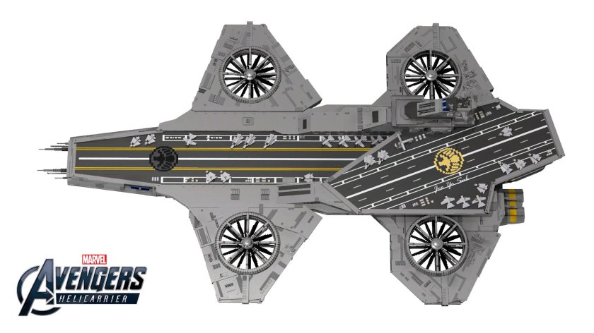 Shield Helicarrier лего