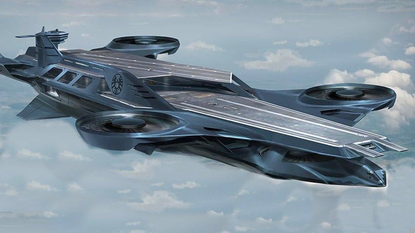 Геликарриер концепт арт