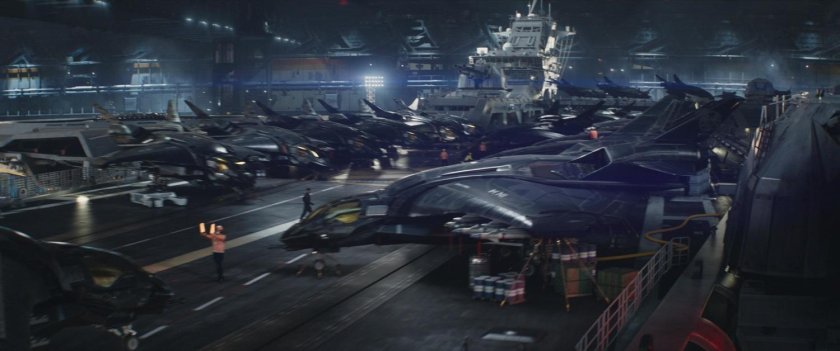 Квинджет Марвел