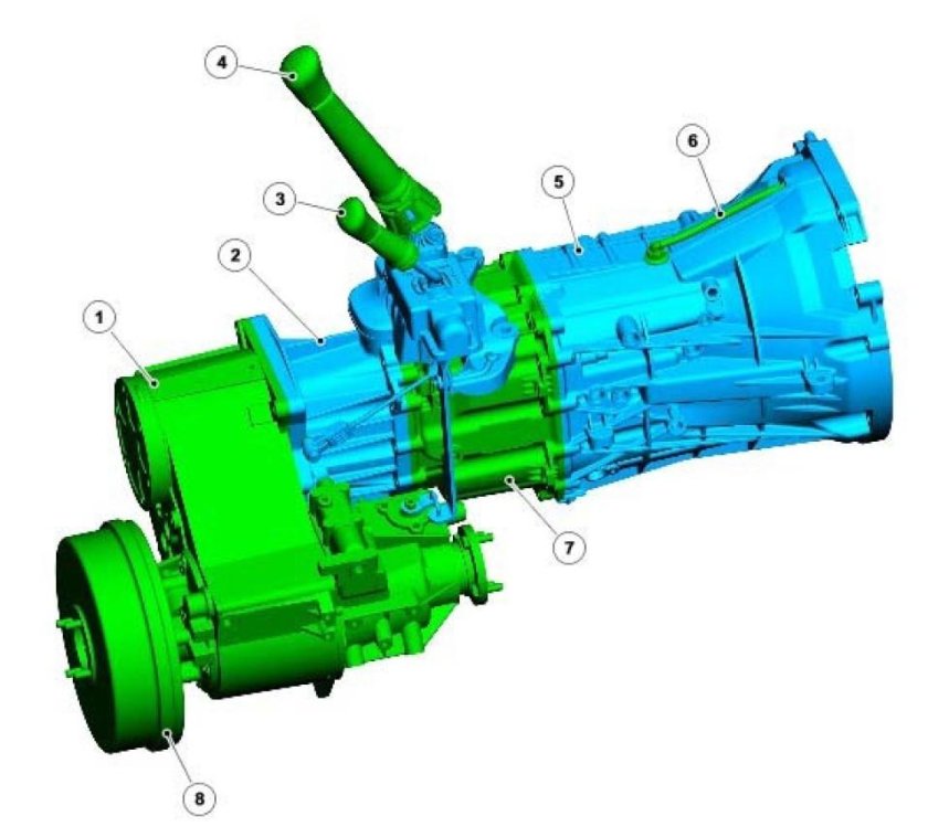 МКПП Land Rover Defender