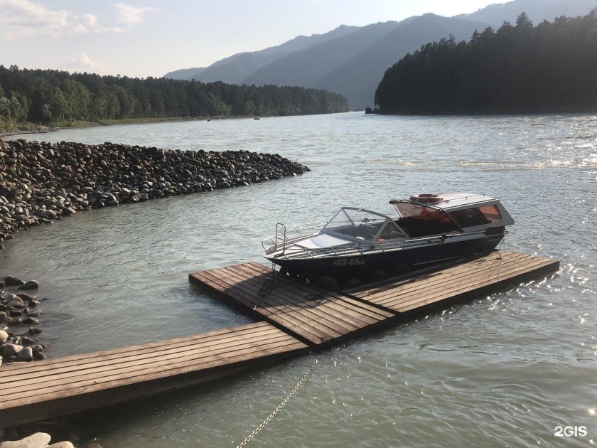 Камышлинский водопад на лодке