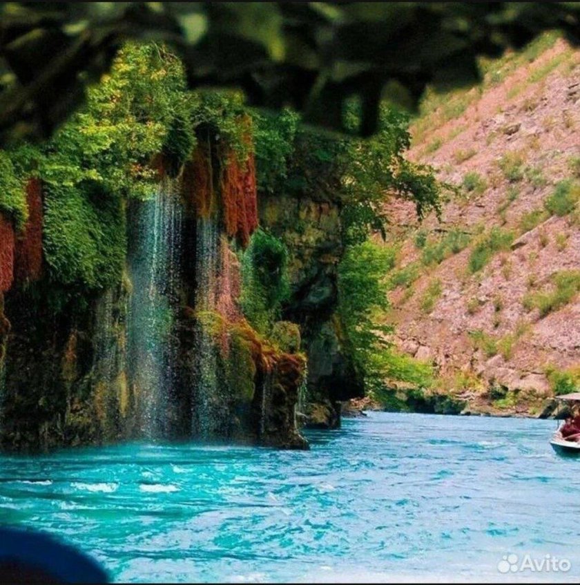 Сулакский водопад в Дагестане