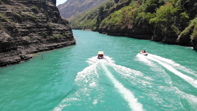 Сулакский каньон Зубутли