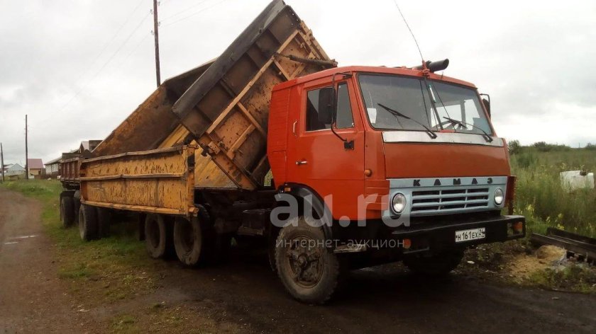 КАМАЗ 55102 самосвал сельхозник