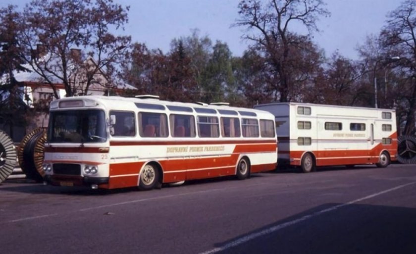 Пассажирский автопоезд Тролза-6020