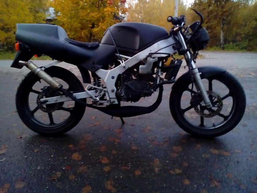 Honda NS 1белый красной рамой