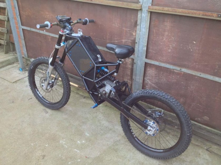 Электромотоцикл из Урала