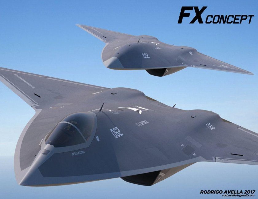 Стелс истребитель 6 поколения