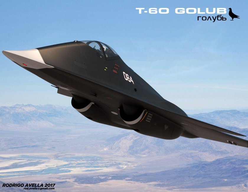 Т-60 истребитель шестого поколения