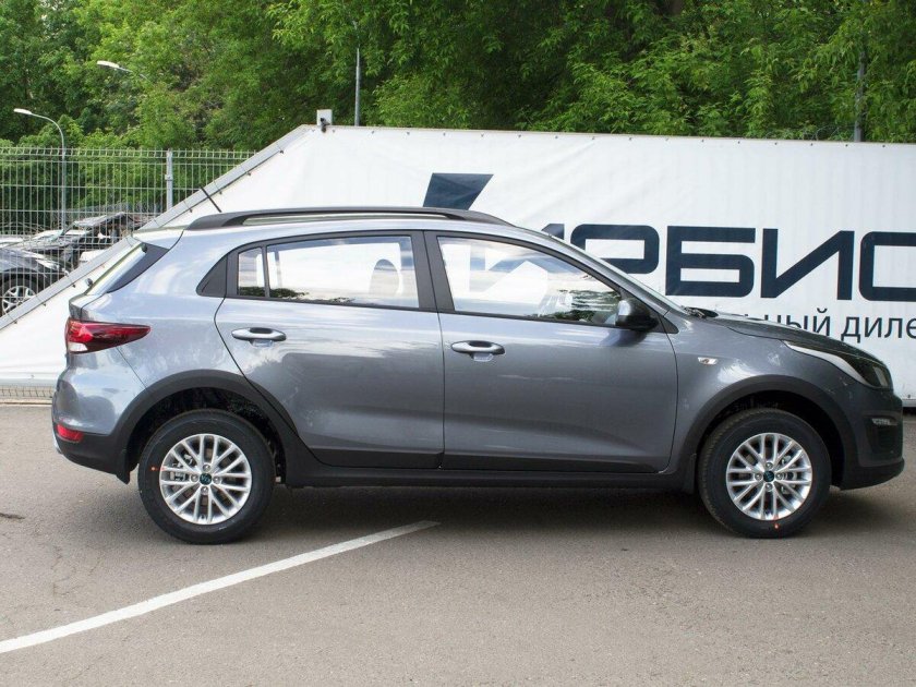 Kia Rio x-line 2019 серый
