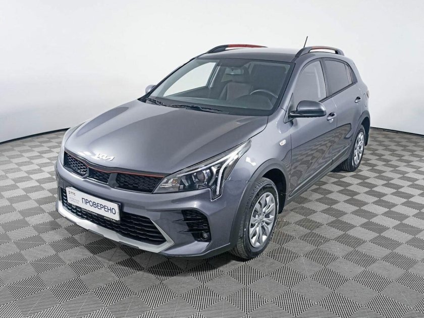 Kia Rio 2017 2020 IV серый