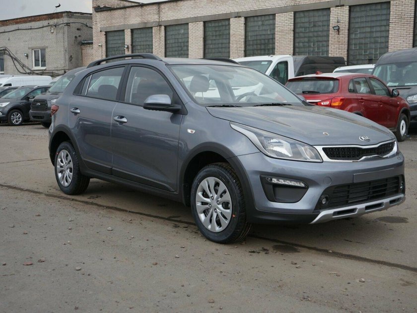 Kia Rio x-line 2019 серый