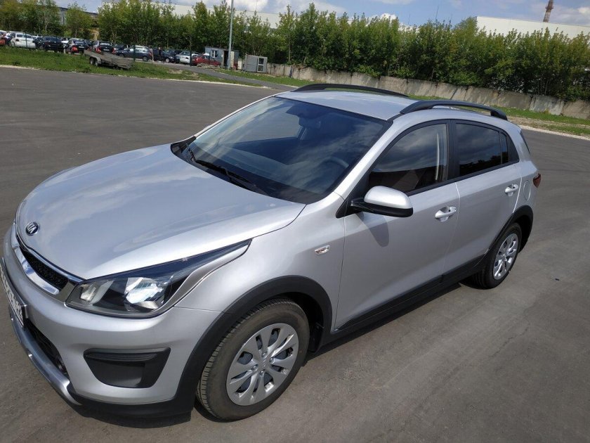 Kia Rio x-line серый