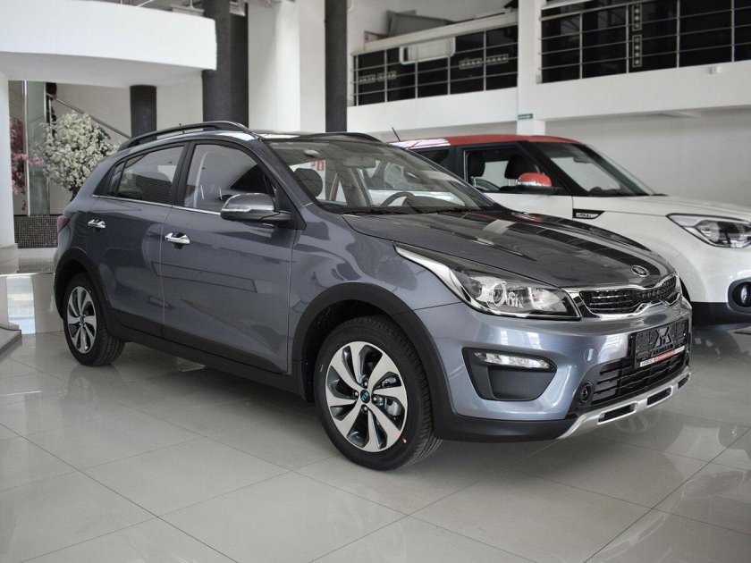 Kia Rio x-line серый