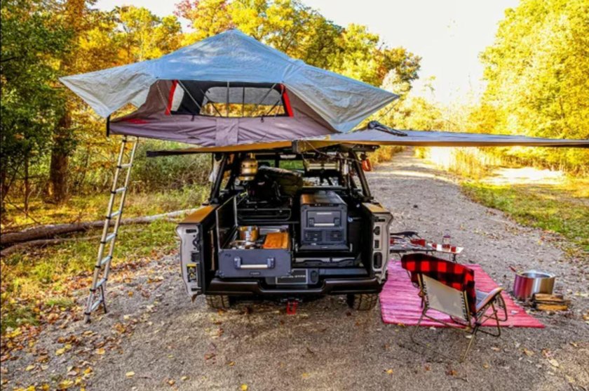 Dodge Ram палатка