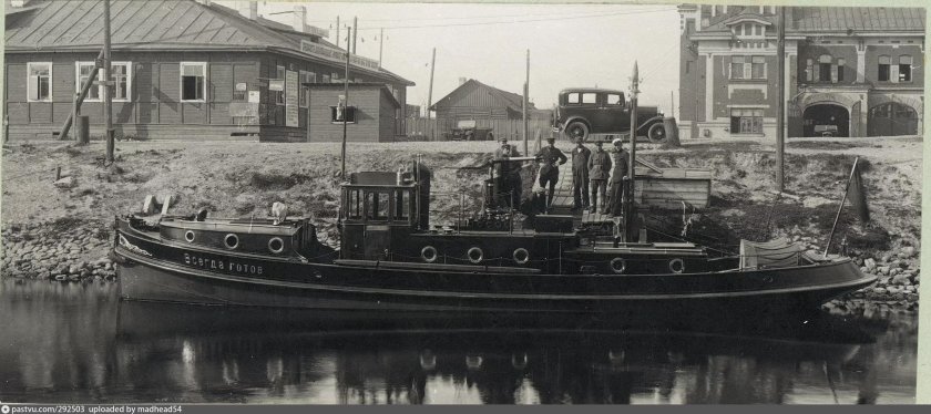 Пароход Соломбала 19 век