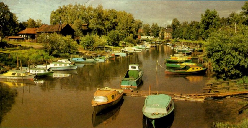 Река Соломбалка Архангельск