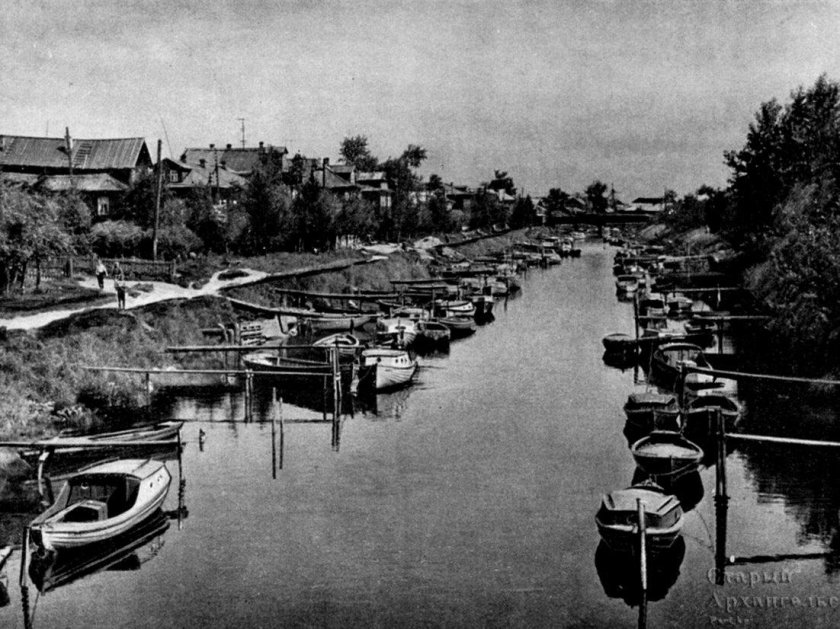 Река Соломбалка Архангельск