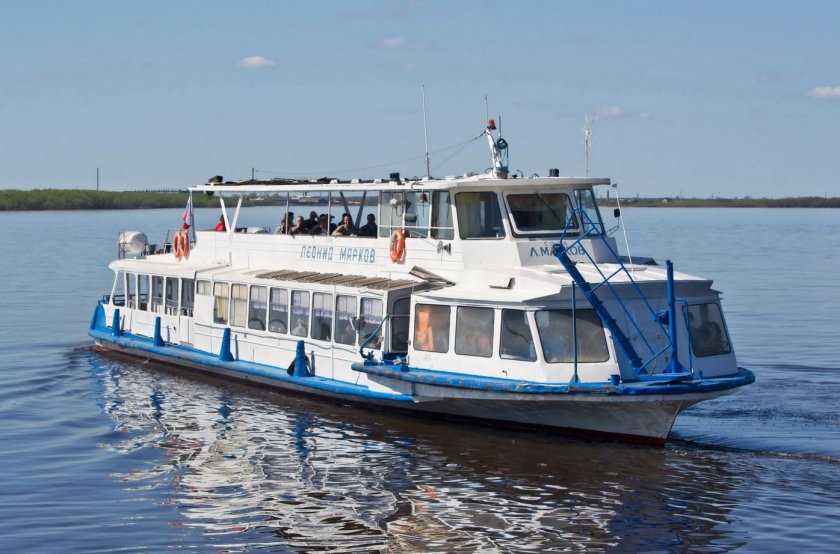 Теплоход Леонид Марков Архангельск