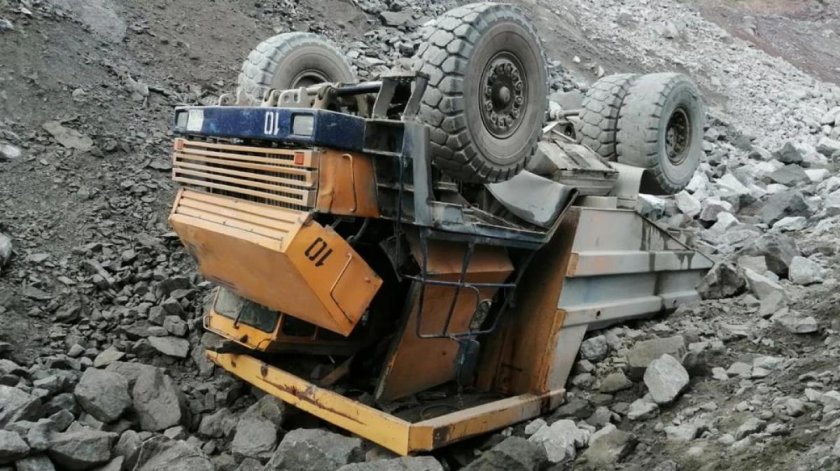 БЕЛАЗ 75710 аварии