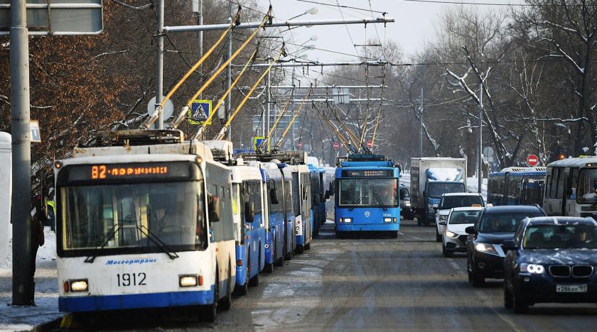 Троллейбусный парк Химки