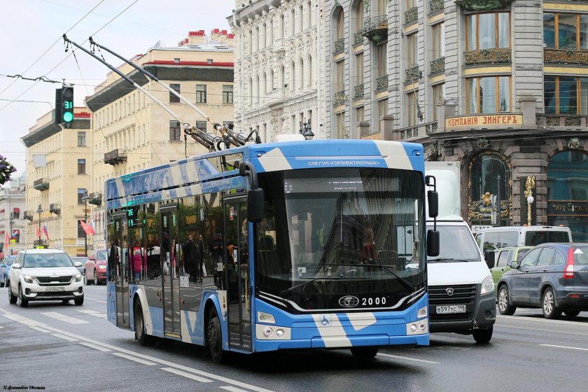 Троллейбус Питер Адмирал