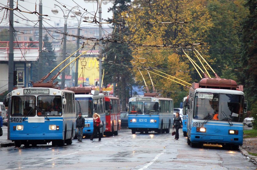 Троллейбусное депо Калуга