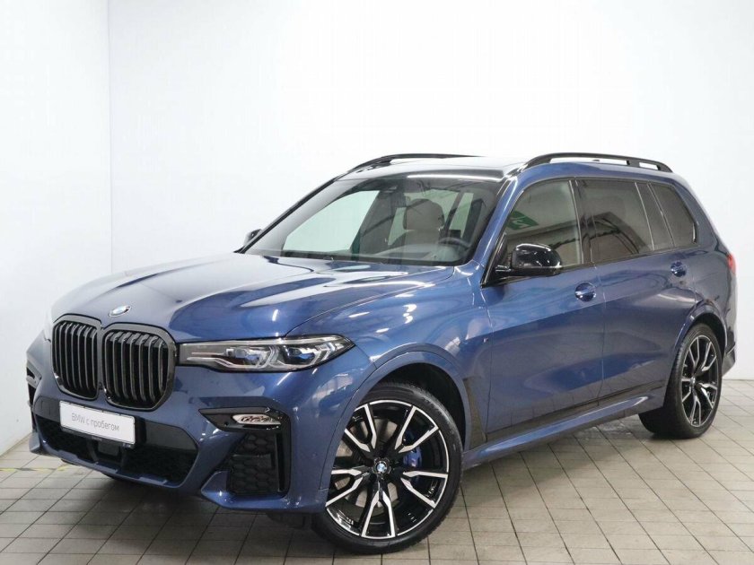 BMW x7 серый дравит