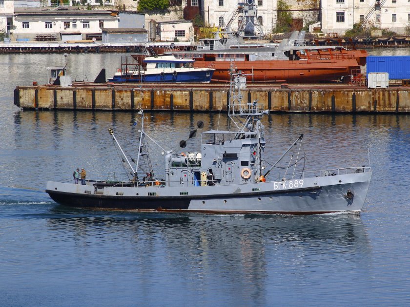 Большой гидрографический катер "БГК-775"