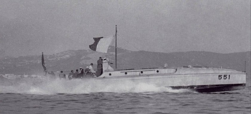 Итальянская Боевая лодка