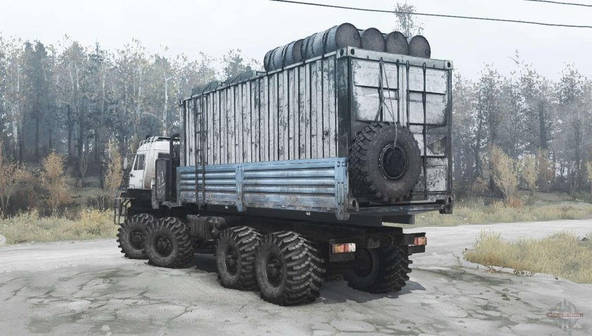 КАМАЗ 6560 лесовоз