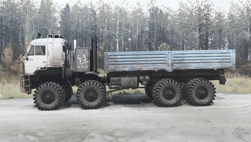 КАМАЗ 6560 шасси