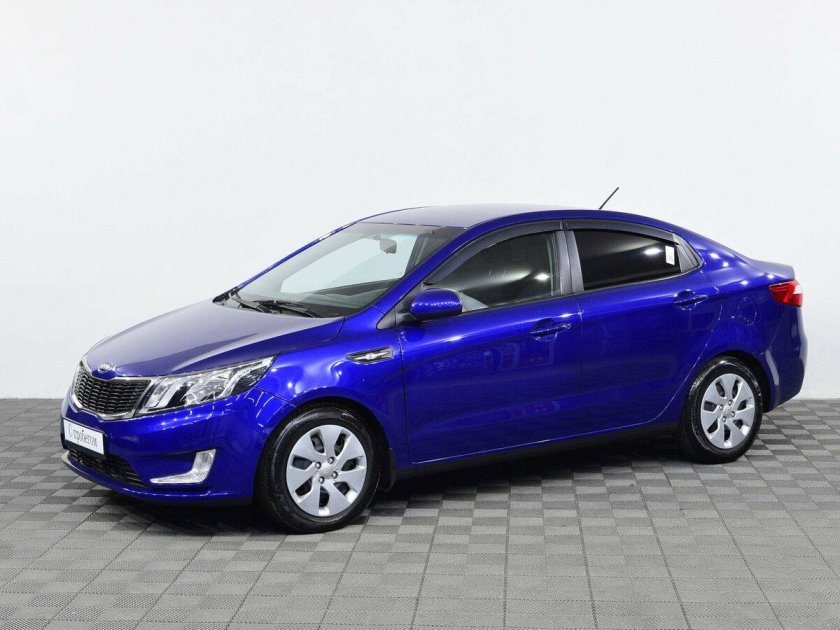 Kia Rio 3 синяя