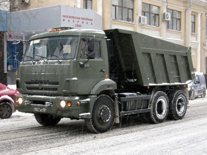 КАМАЗ 65115 военный