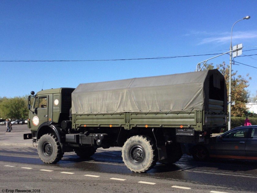 КАМАЗ 4350 военный