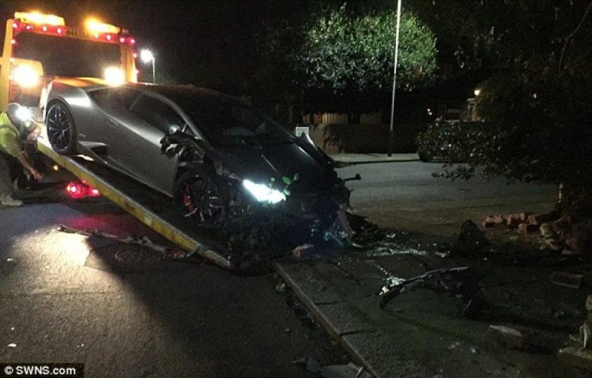 ДТП Ламборгини Хуракан