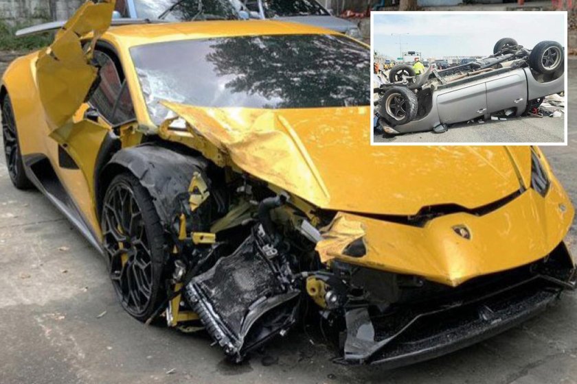 Желтый ламбо