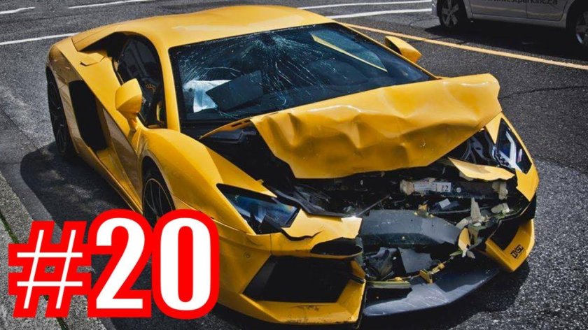 Ламборджини авентадор авария