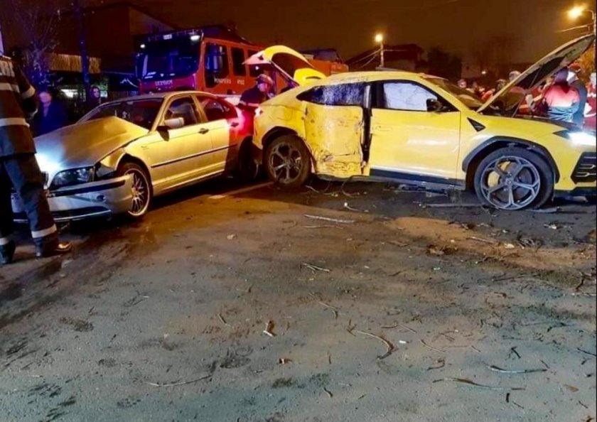 Авария Ламборгини Урус