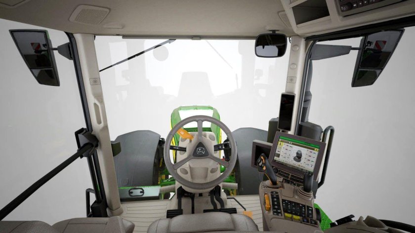 Кабина Джон Дир 8р