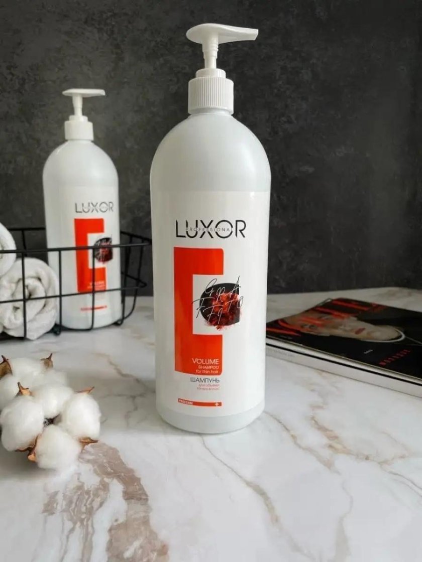 Luxor professional Volume шампунь для тонких волос для объема, 1000 мл