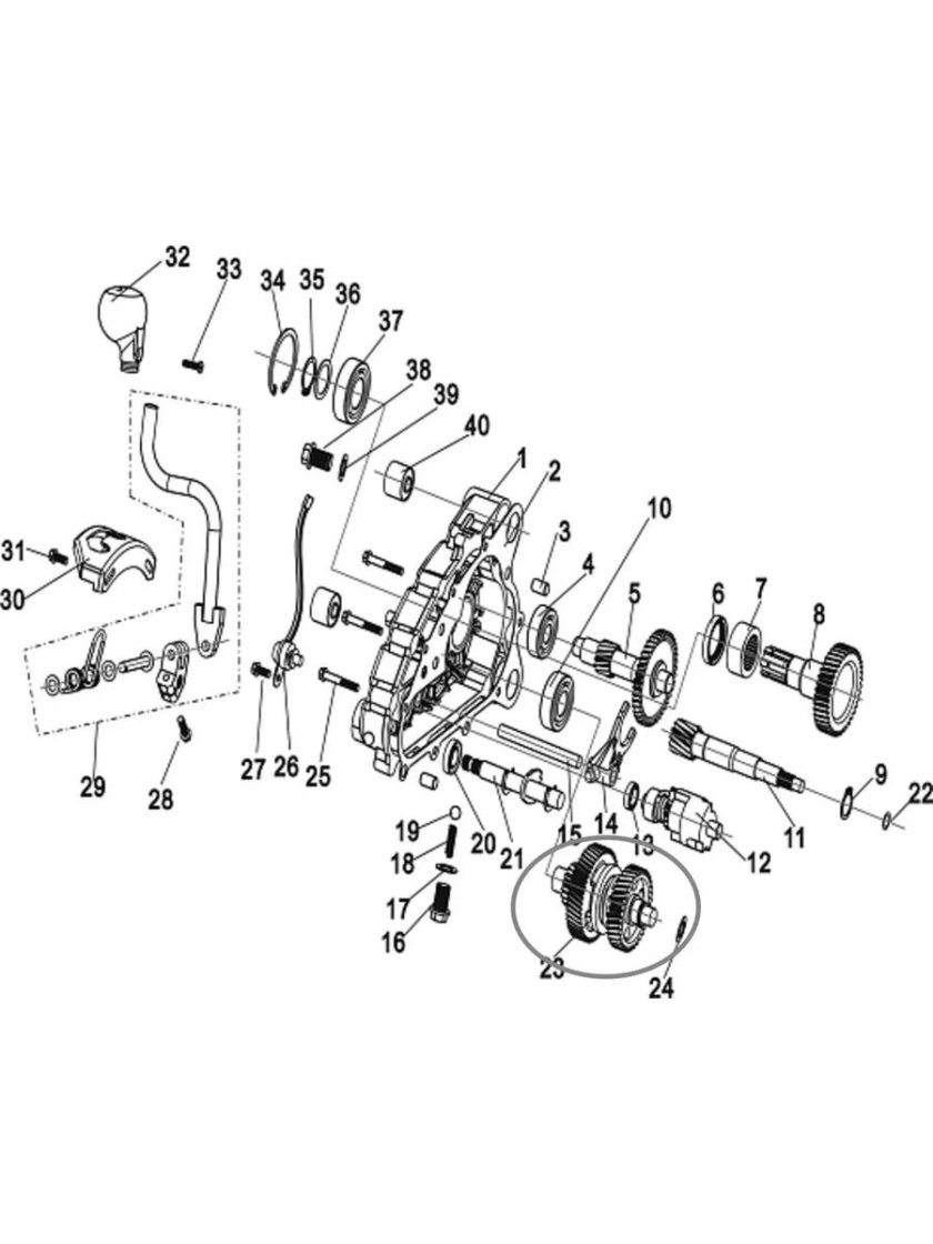 Вариатор на квадроцикл 200 кубов