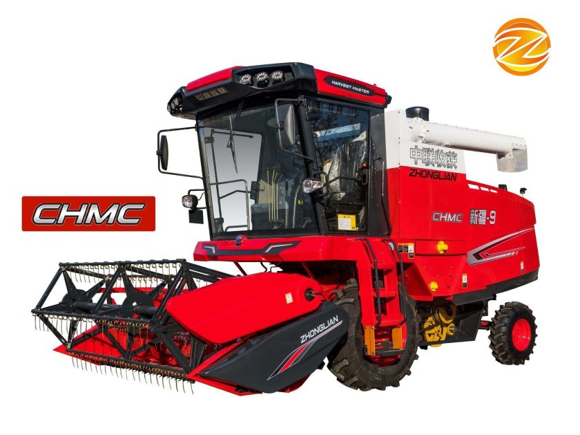 Мини комбайн зерноуборочный