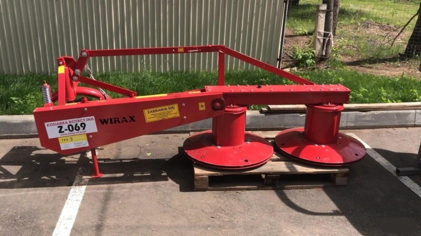 Роторная косилка Виракс 1.35