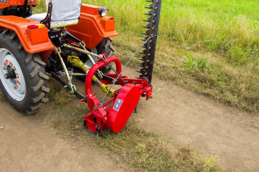 Сегментная косилка для минитрактора Русич т12
