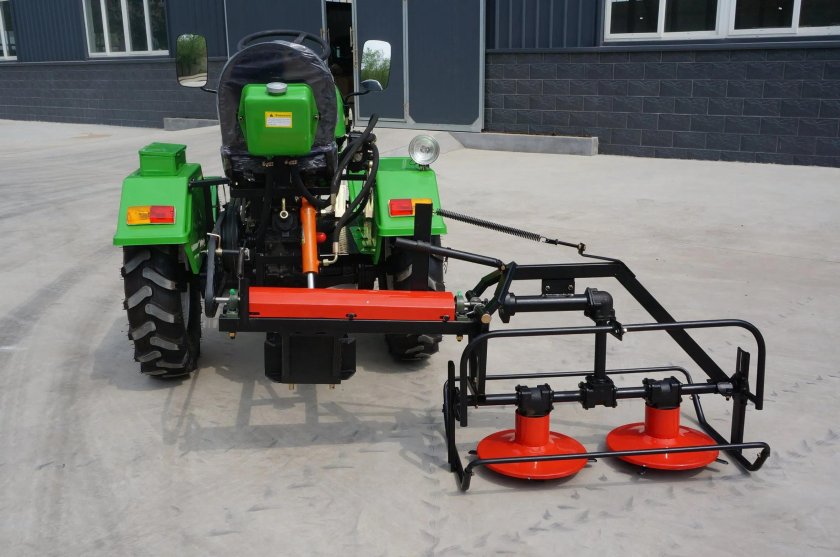 Роторная косилка задненавесная для минитрактора Русич т-12