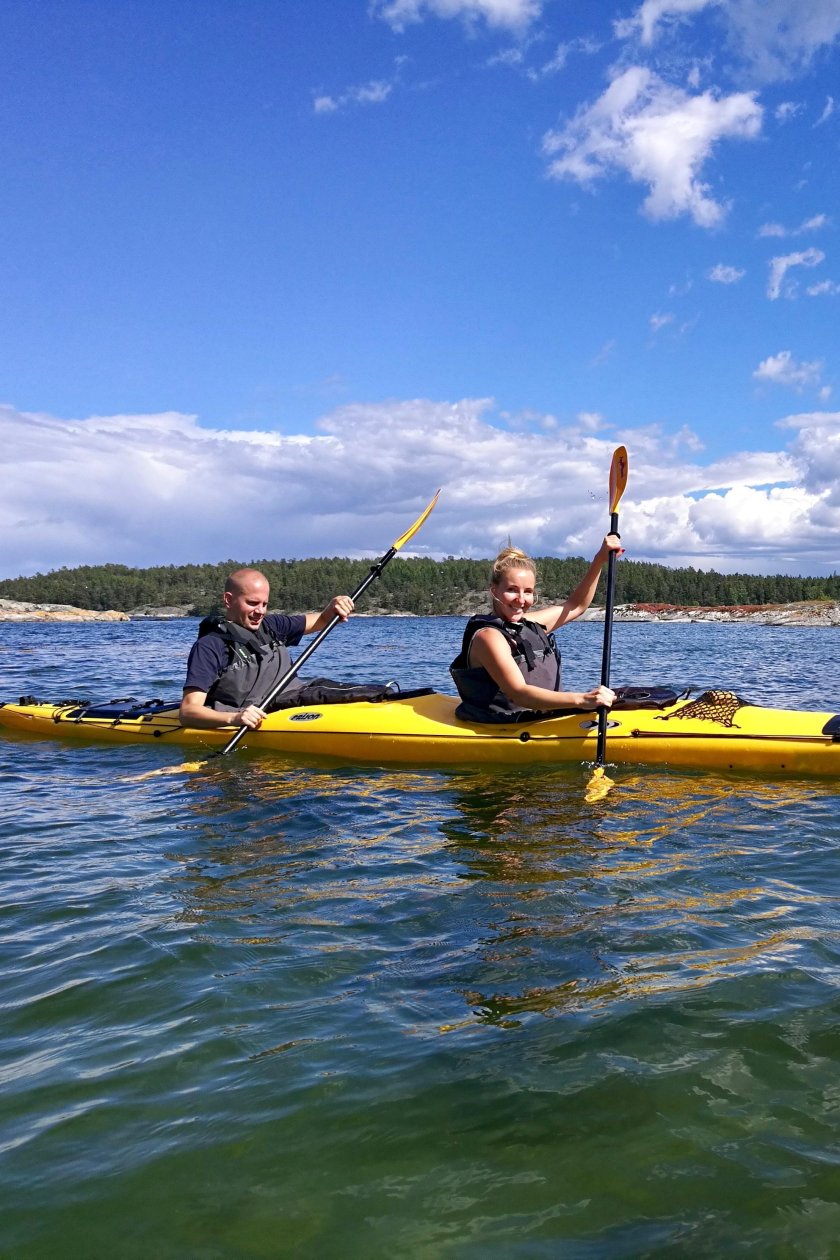 Каякинг Швеция