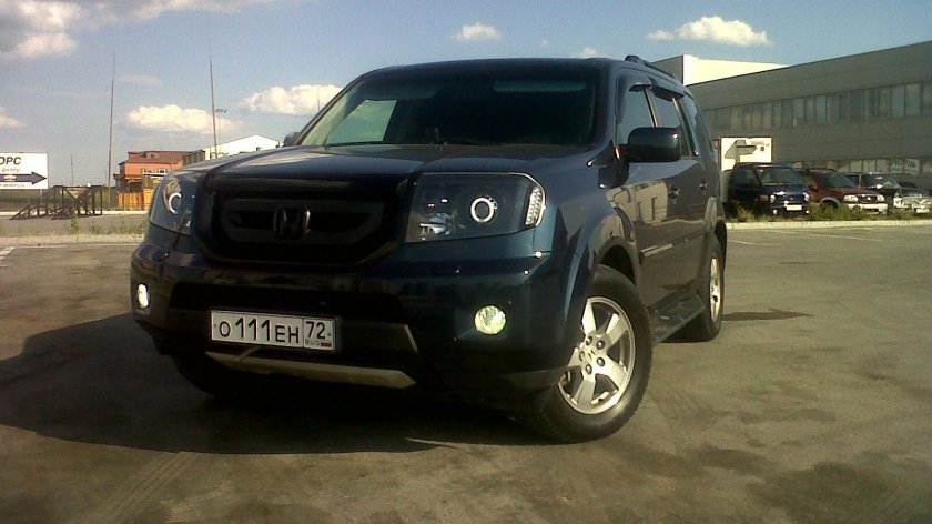 Хонда пилот 2008 черный