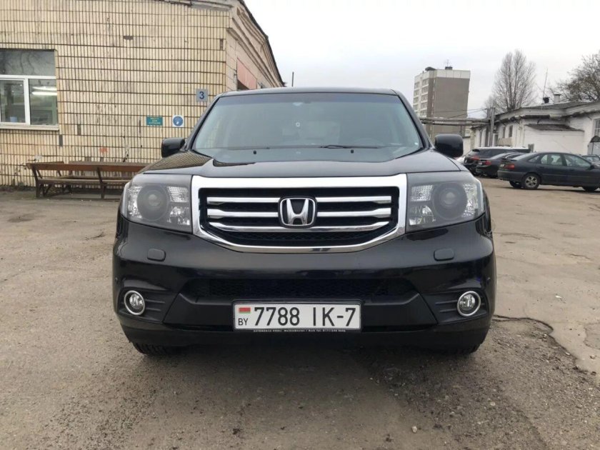 Светодиодные фары Хонда пилот 2012